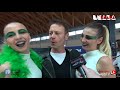 Intervista all'attore e personaggio della tv Rocco Siffredi ad Enada 2018 ad Rimini Fiera -Italy -