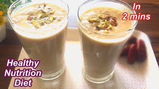 Khajur Smoothie Récipé// dates smoothie recipe immunity boost drink ramdam special//