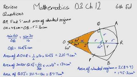 Mensuration D3 Ch 12 6th Ed Part 1