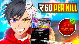 I Played a ₹60 Per Kill Free Fire Tournament 😱