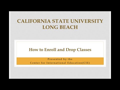 How to Enroll in Classes