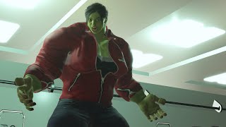Claire redfield Turn into She hulk Transformation - Resident evil