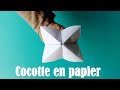 Cocotte en papier facile    diy cours de rcration