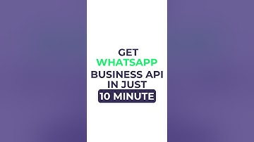 Get WhatsApp Business API in 10 Minutes — No Setup Fee!   #authkey #whatsappmarketing