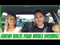 How to avoid back pain in the car