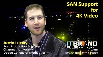Inside the Data Center   SAN Support for 4K Video