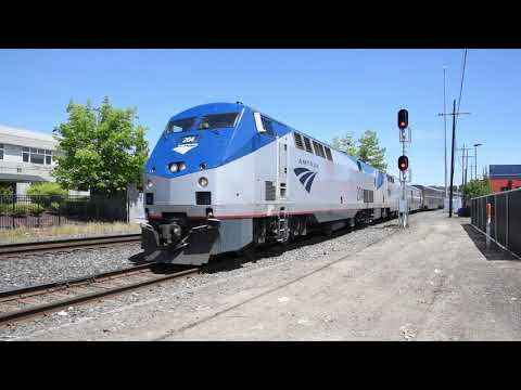 Wideo: Utknięty Amtrak W Pociągu Oregon W Końcu Wraca Do Eugene W Stanie Oregon