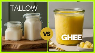 Tallow VS Ghee Comparison: A Brief Comparison