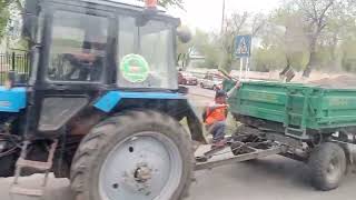 картинка: Поездка на 14 маршруте и показ всех маршрутов на автовокзале