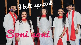 Soni Soni | Mohabbatein | Shah Rukh Khan , Aishwarya Rai | Holi Special@bibek dance n vlogs