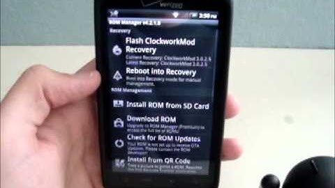 How to Install Custom Roms Onto The HTC Thunderbolt