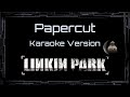 Linkin Park Papercut CC Karaoke Instrumental 