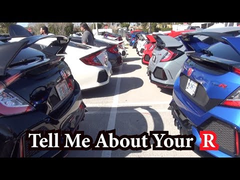 honda-civic-type-r's-at-worlds-largest-cars-&-coffee