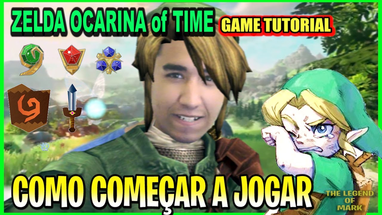 The Legend of Zelda: Ocarina of Time (Guia oficial de jogo) (Edição  limitada em português) - não informado