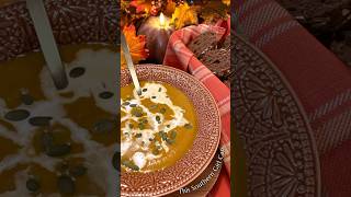 Pumpkin Soup #pumpkinrecipe #recipeoftheday #recipevideo #cookingchannel #cooking #recipeshorts