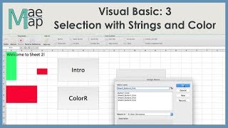 VB: 3 Selection with Strings and Color