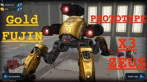 WAR ROBOTS - FIRE FLAME THROWER ( NEW ) &  ZEUS PROTOTYPE | TEST SERVERS