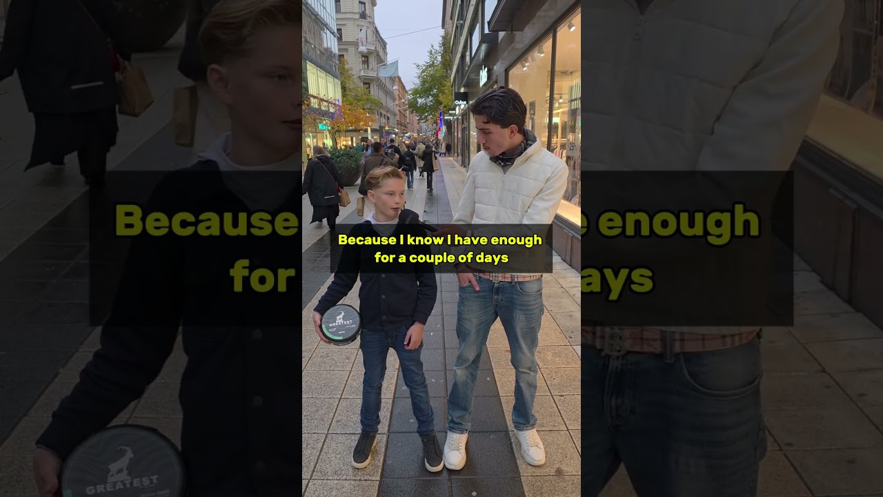 «Не выпрашиваю снюс😨» 