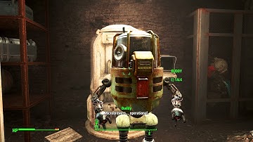 Fallout 4 : How to get Buddy the Robot Beer Dispenser (Worlds best Drinkin Buddy)  ^_^