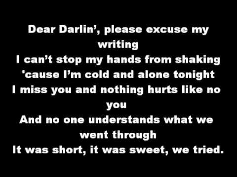 Olly Murs – Dear Darlin' Lyrics