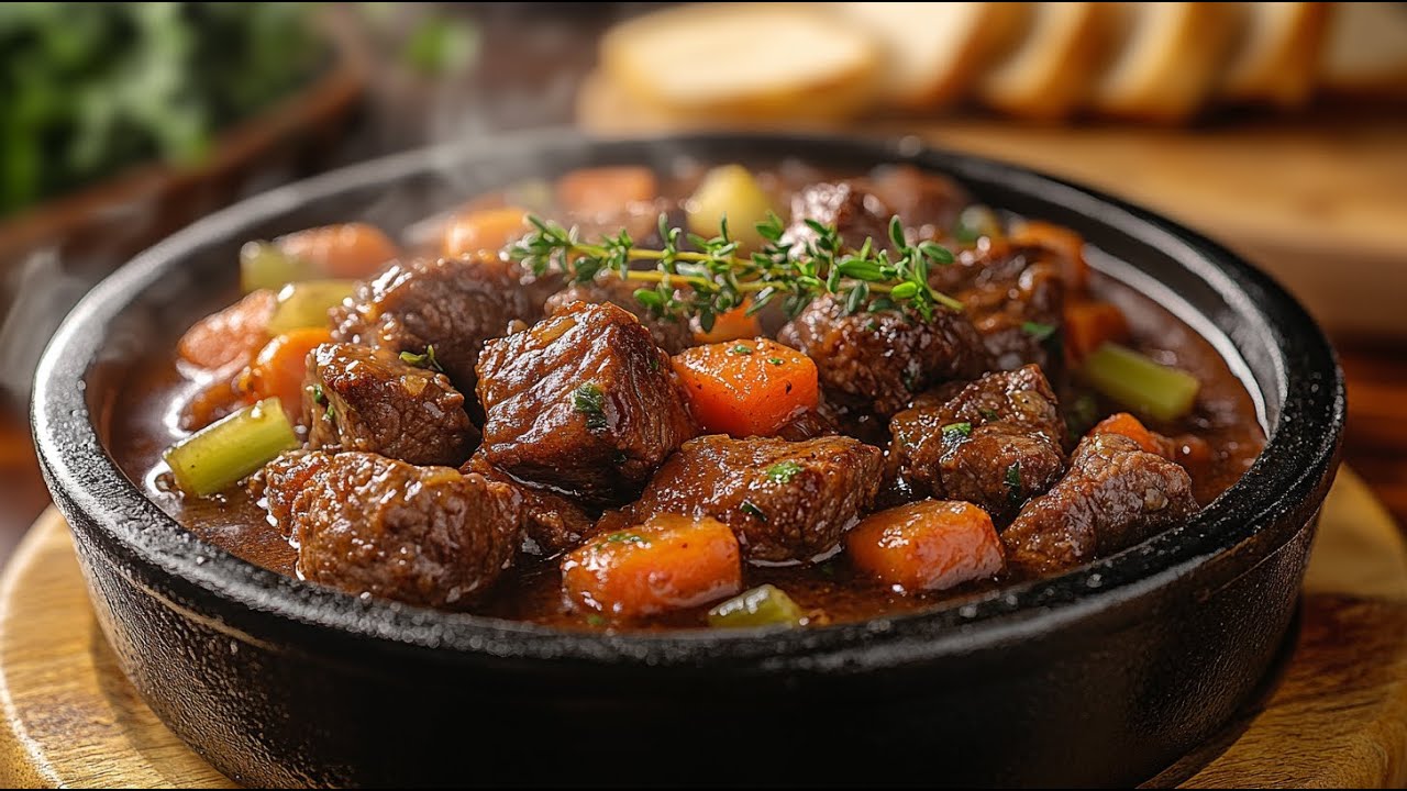 Лучший рецепт гуляша из говядины – простой, классический и невероятно вкусный! 🍲✨