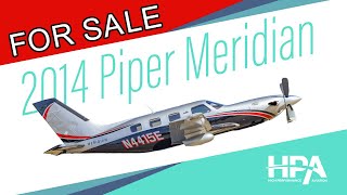 2014 Piper Malibu Meridian PA46 500TP with G1000 SOLD