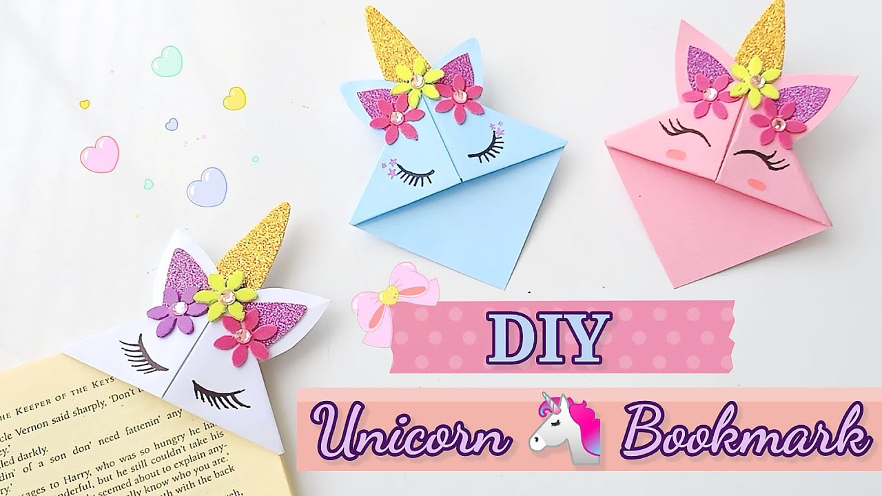 Comment Faire un Marque-Page Licorne