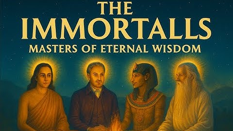 ARE IMMORTALS GUIDING HUMANITY?