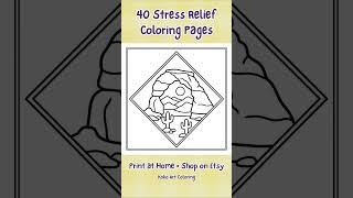 40 Minimalist Art Coloring Pages to Print at Home