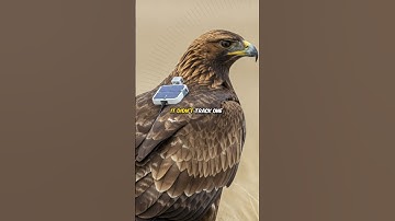 Eagle With GPS Tracker #shorts #facts