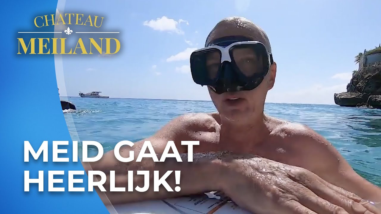 Martien gaat LOS IN DE ZEE! | Chateau Meiland