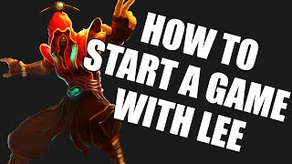 This is how I like starting ranked games as lee sin