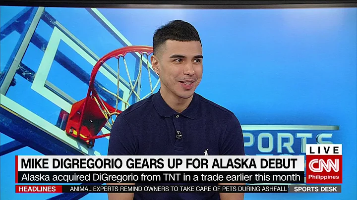 Mike Digregorio gears up for Alaska debut