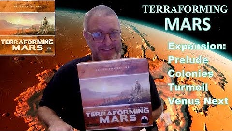 TERRAFORMING MARS Solo with ALL Expansions Preude, Colonies, Venus Next Turmoil