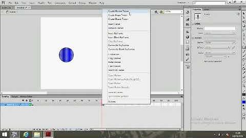 Belajar Membuat Animasi Bola Bergerak Dengan Adobe Flash