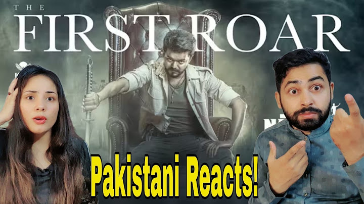 Pakistani Reaction to Thalapathy Vijay's Jana Nayagan | The First Roar Birthday Teaser🔥🇵🇰