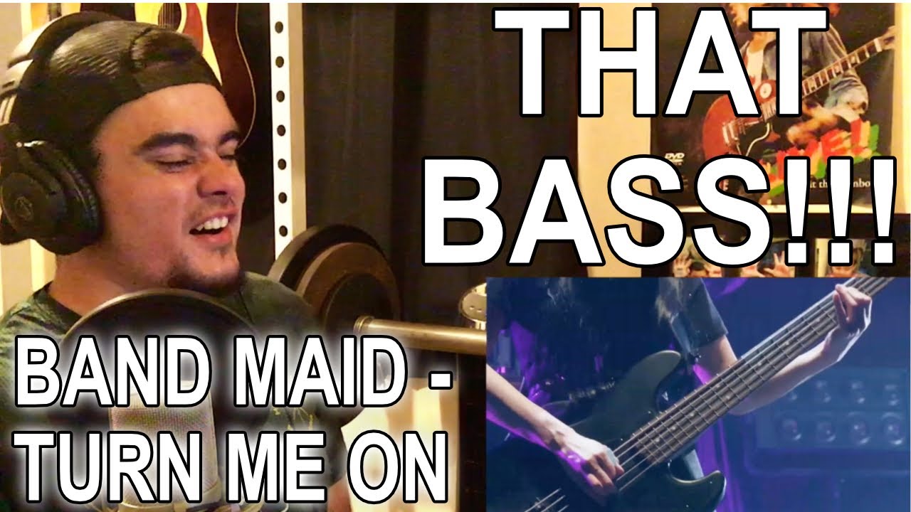 THAT BASS THOUGH!! HAWAII BRADDAH reacts to Band Maid | “Turn Me On” (Live!!)