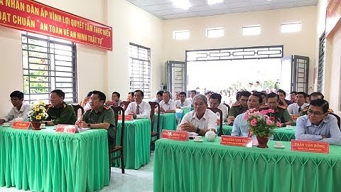 Giám đốc Công an tỉnh An Giang dự Ngày hội Đại đoàn kết toàn dân tộc tại ấp Vĩnh Lợi, xã vĩnh Lộc