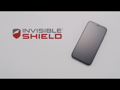 Installing InvisibleShield Glass Elite screen protection on iPhone 12 series