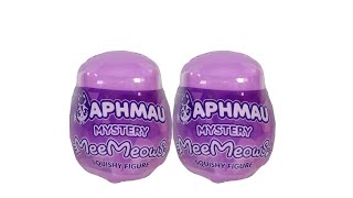Aphmau Mystery Meemeows Squishy Figure Blind Box Mystery Capsule Unboxing Review