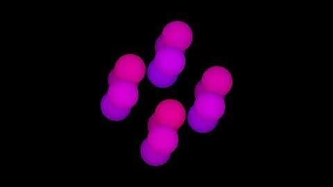 16-balls. Rotation in four-dimensional space. 4D. Fourth dimension. Hyperspace.