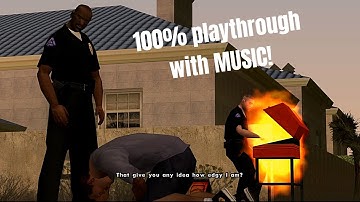 GTA San Andreas 100% (With MUSIC & extra tasks) Part #2