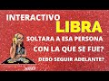 INTERACTIVO LIBRA ♎️  PREGUNTAS SI FINALMENTE REGRESARA A POR TI. Y SI SOLTARA A ESA PERSONA. VERAS