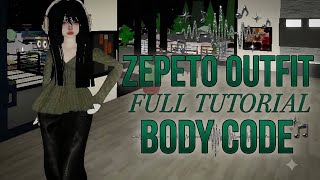 Roblox Brookhaven Aesthetic Cozy/Earthy Girl Outfit Tutorial with body and skin tone 🖤✨️ screenshot 5