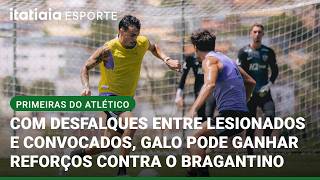 GALO TERÁ TREINAMENTO ABERTO E DOMÍNGUEZ ENFRENTA UM TIME DE DESFALQUES CONTRA O BRAGANTINO