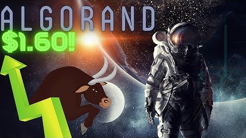 ALGORAND BREAKING OUT NOW! - ALGO TECHNICAL ANALYSIS - QUICK UPDATE!