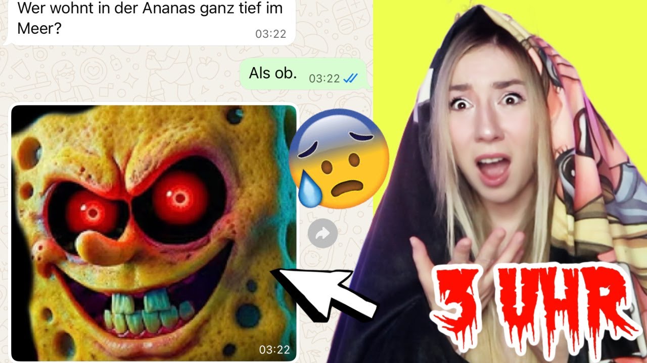 LACHE niemals über SPONGEBOB SCHWAMMKOPF aus neuen KINO FILM 2026 (3 Uhr NACHTS gruselige WhatsApp)