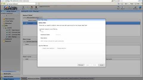 4-04: Defining KPI Filters - Dundas Dashboard Training