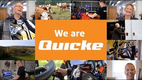 We are Quicke | Front Loaders & Implements | Agricultural Machinery