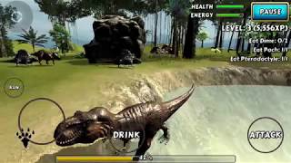 Dinosaur Simulator Jurassic Survival: T-Rex Gameplay | Eftsei Gaming screenshot 2